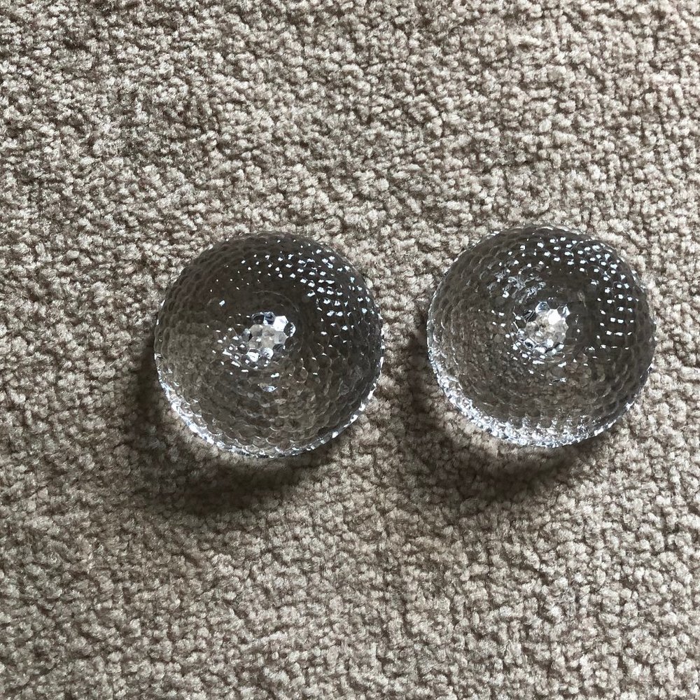 Bjorn Wiinblad Rosenthal Crystal Candle Holders